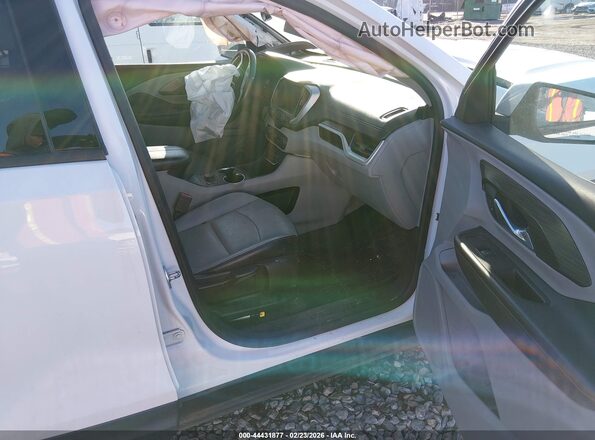 3GKALPEV8LL116678 2020 GMC TERRAIN White Вид салону спереду