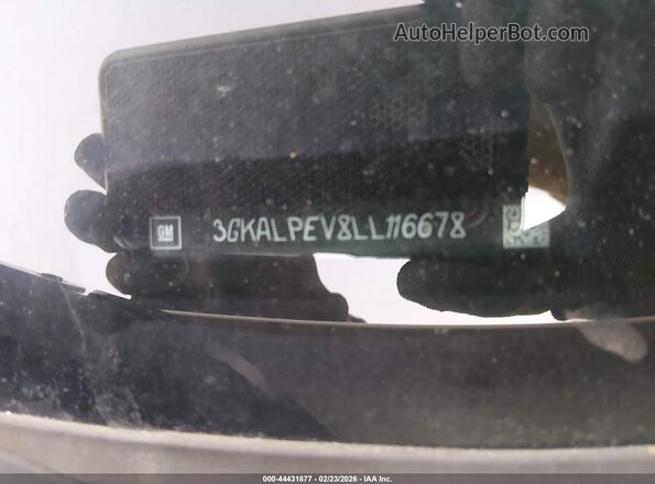 3GKALPEV8LL116678 2020 GMC TERRAIN White 