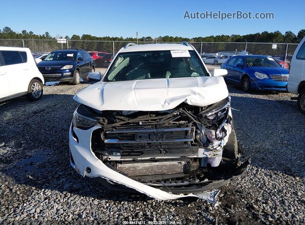3GKALPEV8LL116678 2020 GMC TERRAIN White Вид панелі приладів