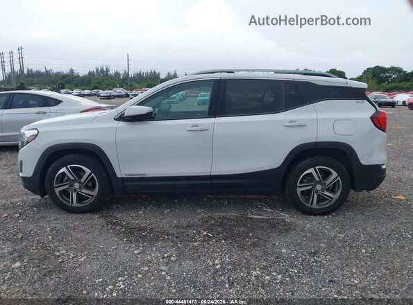 3GKALPEV9ML302537 2021 GMC TERRAIN White Widok wnętrza 360 stopni