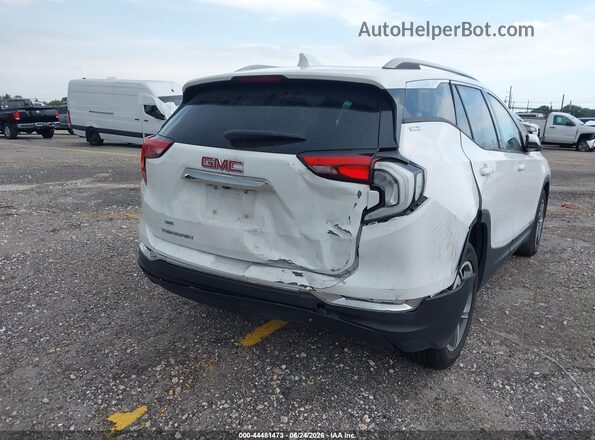 3GKALPEV9ML302537 2021 GMC TERRAIN White Widok z przodu