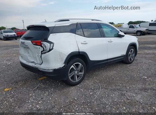 3GKALPEV9ML302537 2021 GMC TERRAIN White Tył prawy