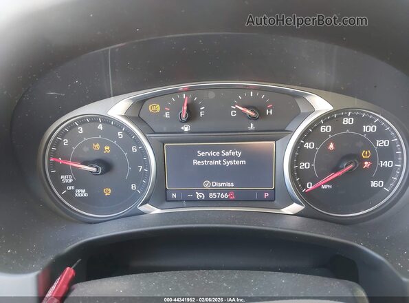 3GKALPEV9ML354931 2021 GMC TERRAIN White უკანა სავარძლების ხედი