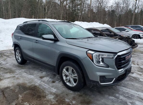 3GKALTEG4PL246201 2023 GMC TERRAIN Silver Przód prawy