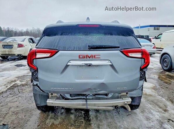 3GKALTEG4PL246201 2023 GMC TERRAIN Silver Widok z tyłu