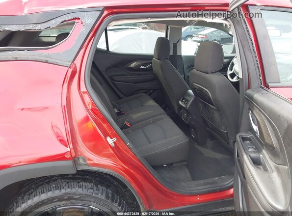 3GKALTEV6NL235535 2022 GMC TERRAIN Красный Вид наклейки с VIN-кодом