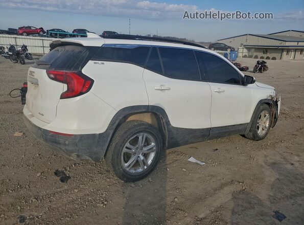 3GKALTEV8JL256655 2018 GMC TERRAIN White Tył prawy