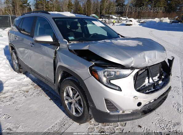 3GKALTEV8ML335876 2021 GMC TERRAIN Silver Front view