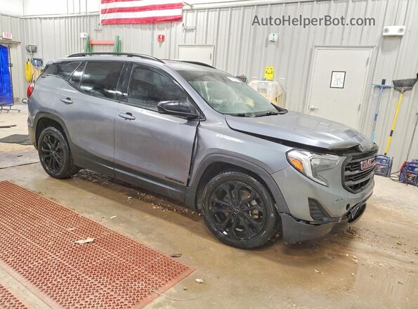 3GKALTEX4KL158760 2019 GMC TERRAIN Gray 