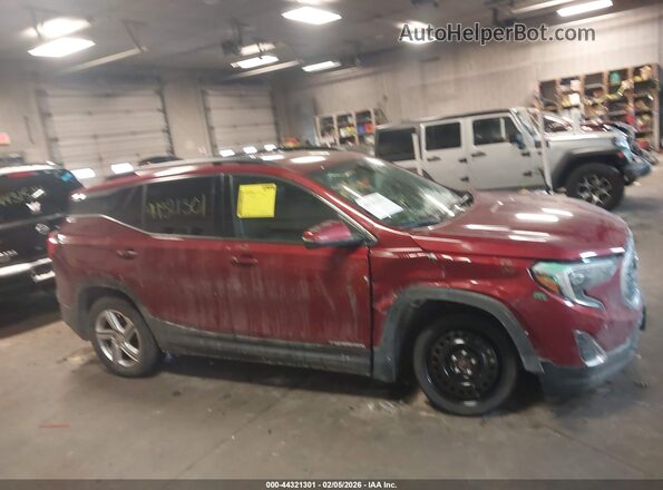 3GKALTEXXKL261732 2019 GMC TERRAIN Red Rear interior view