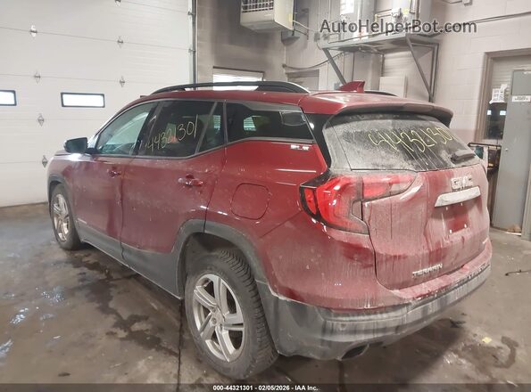 3GKALTEXXKL261732 2019 GMC TERRAIN Red Rear left