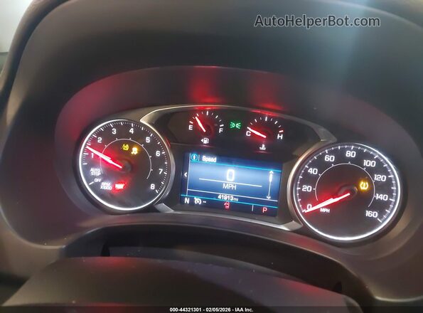 3GKALTEXXKL261732 2019 GMC TERRAIN Red Rear seats view