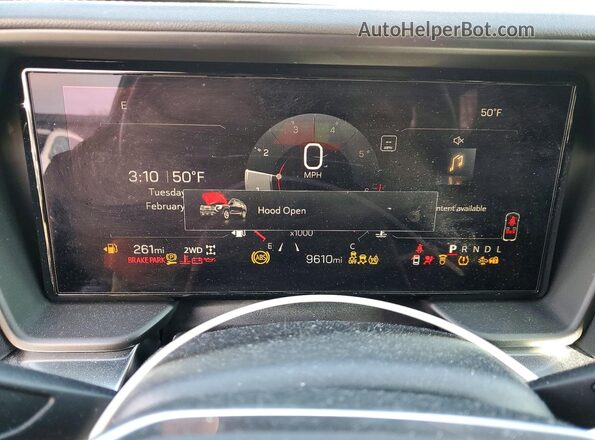 3GKALUEG7SL185800 2025 GMC TERRAIN Black Вид щитка приладів