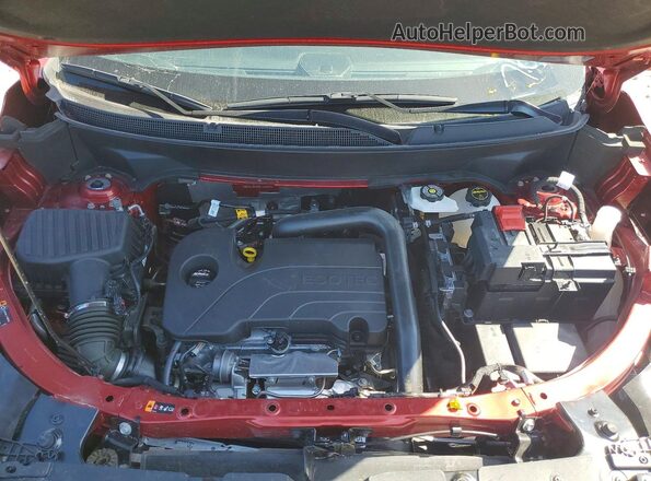 3GKALUEGXSL192076 2025 GMC TERRAIN Красный Вид подкапотного пространства