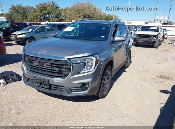 3GKALVEG0PL158192 2023 GMC TERRAIN Gray Przód lewy