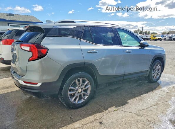 3GKALVEG7PL195241 2023 GMC TERRAIN Серебряный Задняя правая четверть