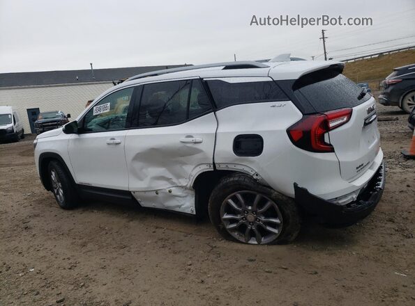 3GKALVEG9RL307332 2024 GMC TERRAIN White Հետևի ձախ