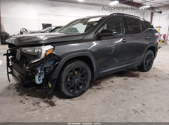 3GKALVEV0ML337164 2021 GMC TERRAIN Gray 