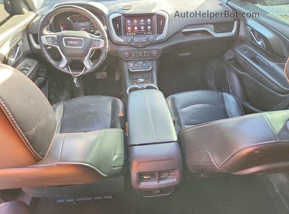 3GKALVEV3KL317763 2019 GMC TERRAIN Burgundy Widok deski rozdzielczej