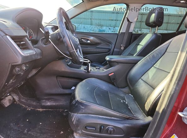 3GKALVEV3KL317763 2019 GMC TERRAIN Burgundy Widok wnętrza z przodu
