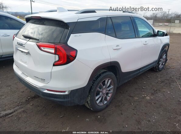 3GKALVEV8NL108894 2022 GMC TERRAIN White უკანა მარჯვენა