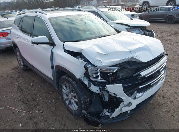 3GKALVEV8NL108894 2022 GMC TERRAIN White წინა ხედი