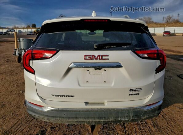 3GKALVEVXML401002 2021 GMC TERRAIN White Vista trasera