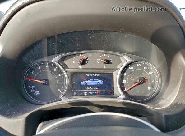 3GKALVEVXML401002 2021 GMC TERRAIN White Vista del cuadro de instrumentos