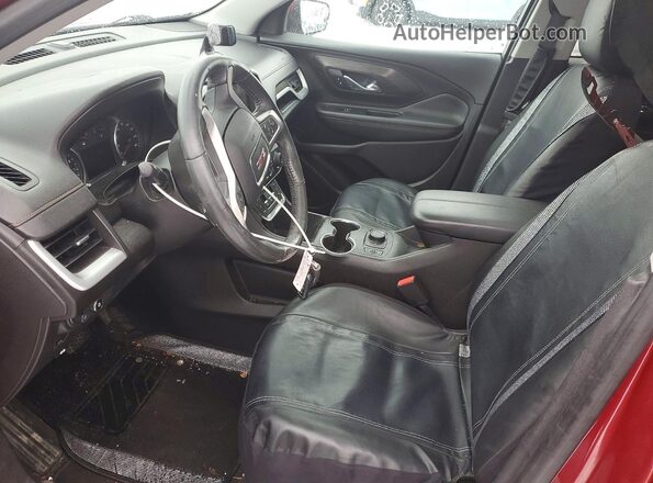 3GKALVEX4JL155724 2018 GMC TERRAIN Red Вид салону спереду