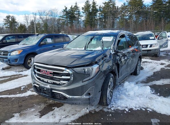 3GKALVEX6LL162712 2020 GMC TERRAIN Серый Передняя левая четверть
