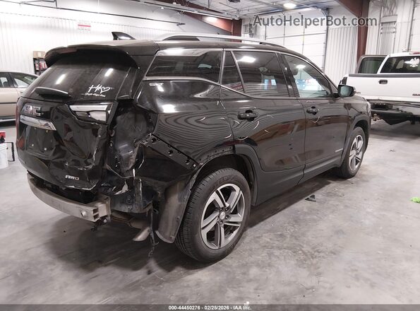 3GKALWEU4JL293663 2018 GMC TERRAIN Black Tył prawy