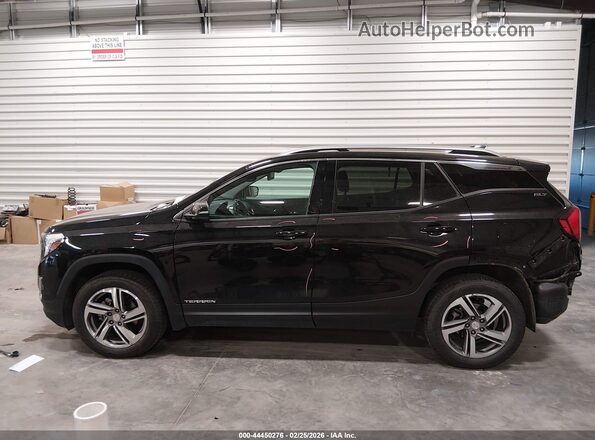 3GKALWEU4JL293663 2018 GMC TERRAIN Black Widok wnętrza 360 stopni