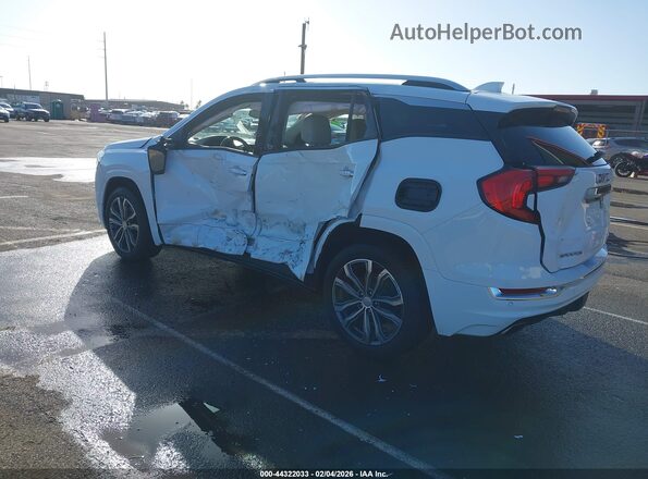 3GKALXEX0JL318686 2018 GMC TERRAIN White Задня ліва чверть