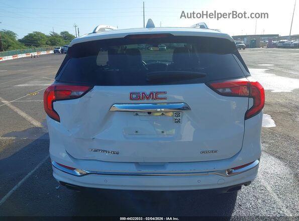 3GKALXEX0JL318686 2018 GMC TERRAIN White 