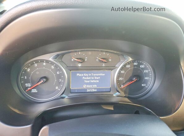 3GKALYEG5RL157771 2024 GMC TERRAIN Silver Widok zestawu wskaźników
