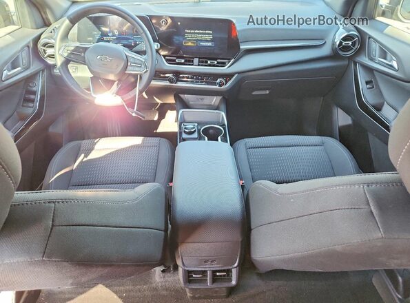 3GNAXHEG0TL201786 2026 CHEVROLET EQUINOX Black Вид панелі приладів