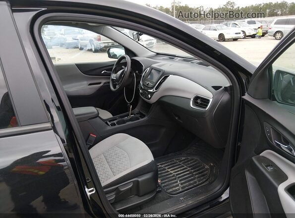 3GNAXHEG7RL265994 2024 CHEVROLET EQUINOX Черный Вид салона спереди