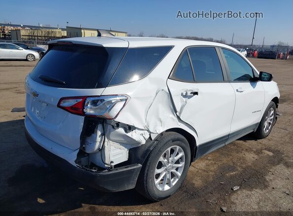 3GNAXHEV3MS100862 2021 CHEVROLET EQUINOX White Trasero derecho