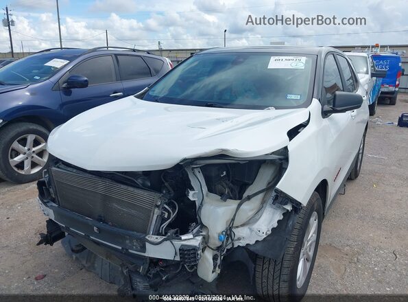 3GNAXHEV6LS665363 2020 CHEVROLET EQUINOX White Vista tres cuartos delantera izquierda