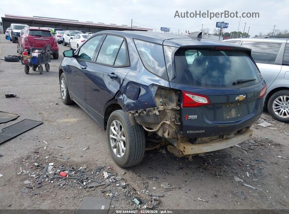 3GNAXHEV8JS647105 2018 CHEVROLET EQUINOX Dark Blue 