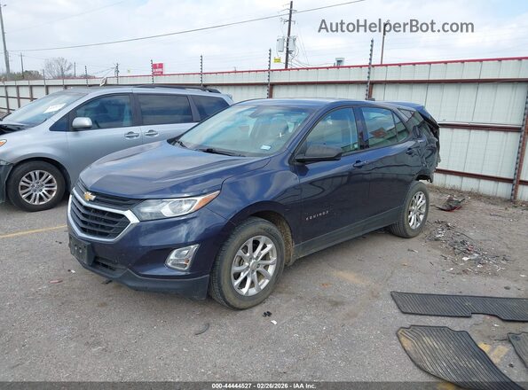 3GNAXHEV8JS647105 2018 CHEVROLET EQUINOX Dark Blue 
