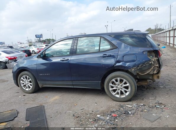 3GNAXHEV8JS647105 2018 CHEVROLET EQUINOX Dark Blue 