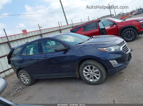 3GNAXHEV8JS647105 2018 CHEVROLET EQUINOX Dark Blue 