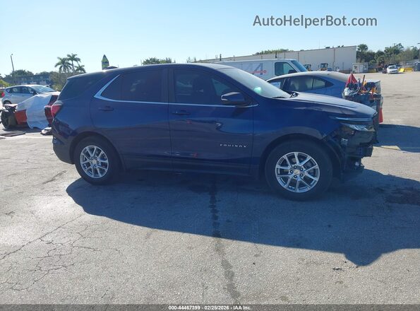 3GNAXKEG0PL169411 2023 CHEVROLET EQUINOX Blue Панорамний вид салону 360°