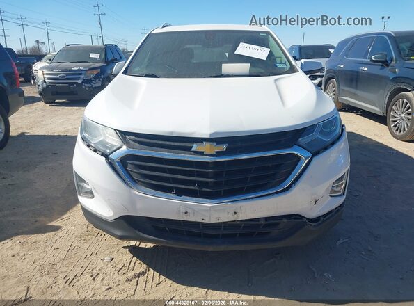 3GNAXKEX7JS648809 2018 CHEVROLET EQUINOX White Instrument cluster view