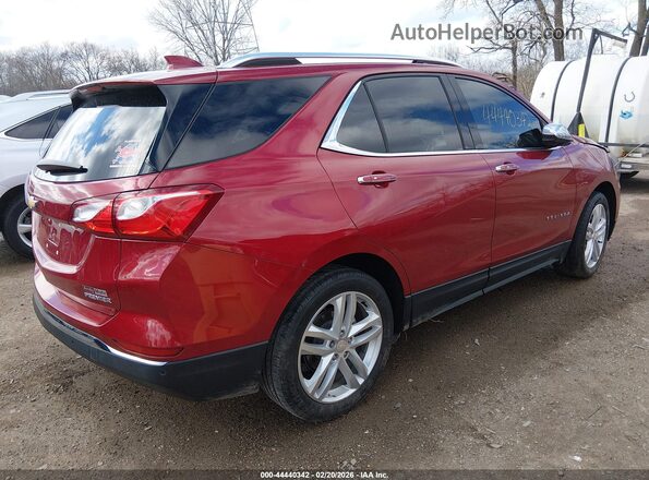 3GNAXNEV2KS504828 2019 CHEVROLET EQUINOX Red 