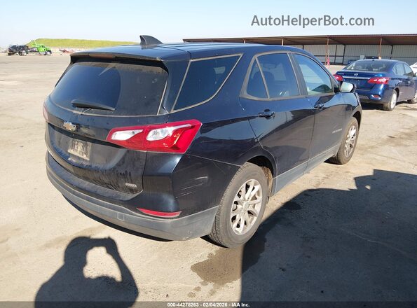 3GNAXSEV1LS698610 2020 CHEVROLET EQUINOX Blue Trasero derecho