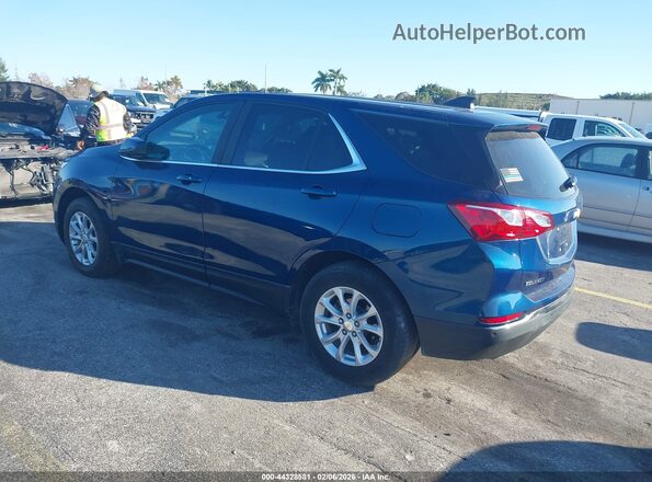 3GNAXUEV7ML385892 2021 CHEVROLET EQUINOX Синий Задняя левая четверть