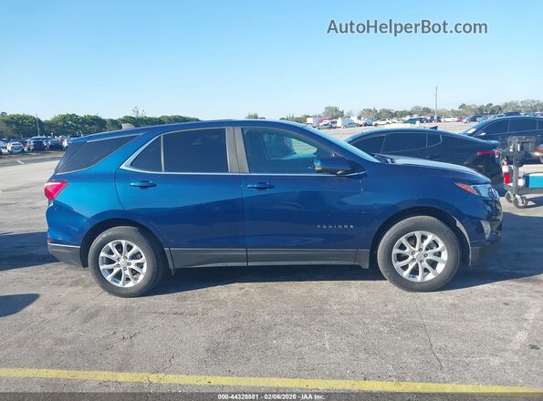 3GNAXUEV7ML385892 2021 CHEVROLET EQUINOX Синий Панорамный вид салона 360°