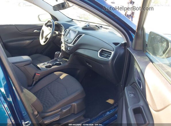 3GNAXUEV7ML385892 2021 CHEVROLET EQUINOX Синий Вид салона спереди